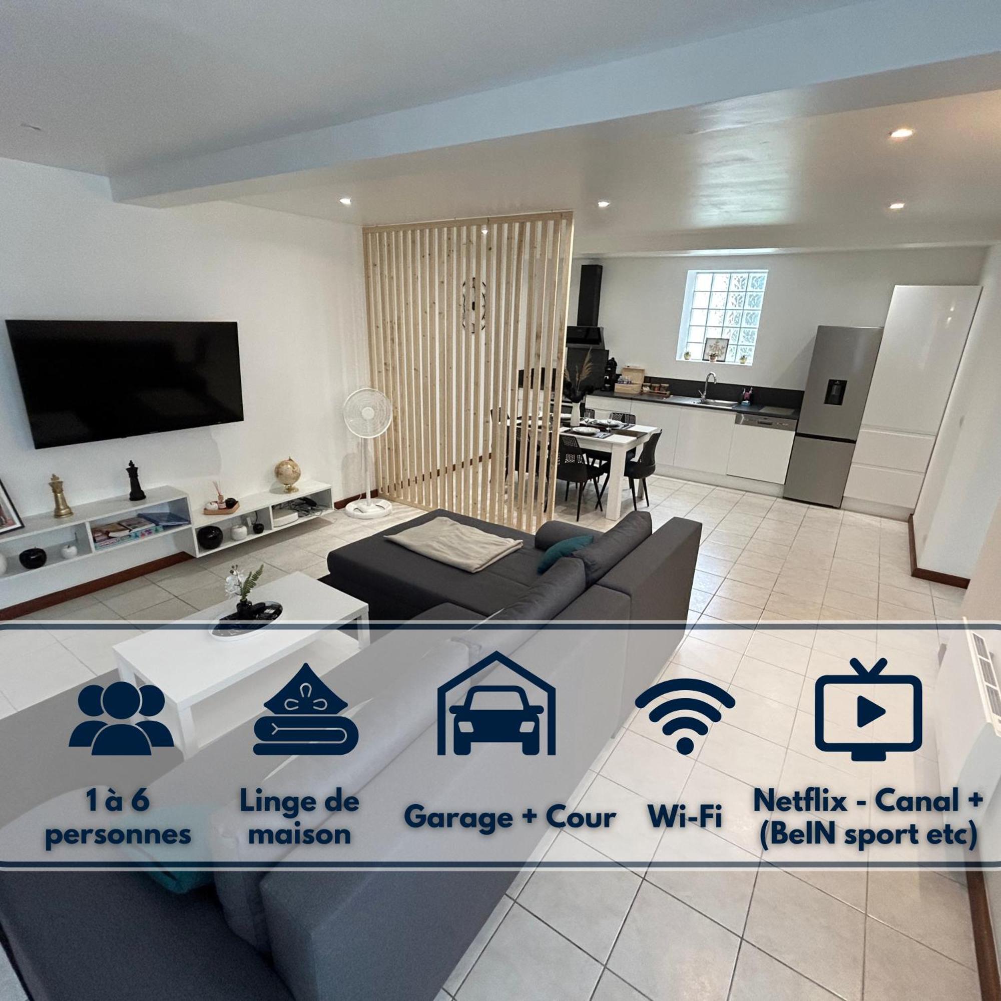 Centre Ville Avec Garage - Parking ทรัวส์ ภายนอก รูปภาพ